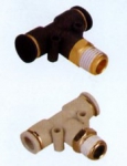 PB T-shaped threaded coupling