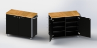 TUB STORAGE CART - L