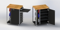 TUB STORAGE CART