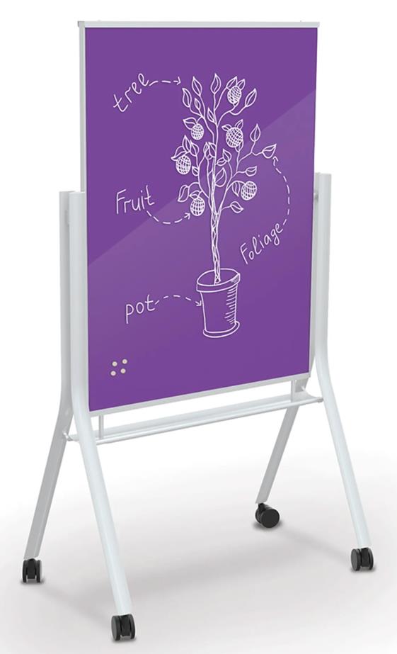 Magnetic Mobile Whiteboard Room Divider (30 CM)