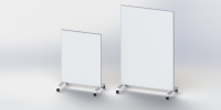 3 Magnetic Mobile Whiteboard Room Divider 