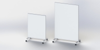 3 Magnetic Mobile Whiteboard Room Divider