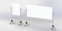 Magnetic Mobile Whiteboard Room Divider (74 CM)