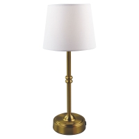 Cordless Dimmable Table Lamp With Fabric Shades