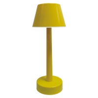 In/Outdoor Rechargeable Table Lamp With Fabric Shades