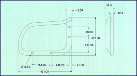 Polypropylene Arm Polypropylene Arm