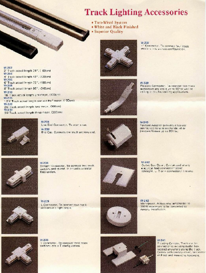 Two-wired system of track & accessories