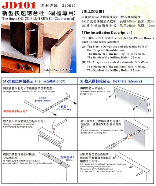 Quick Anchor Bolt