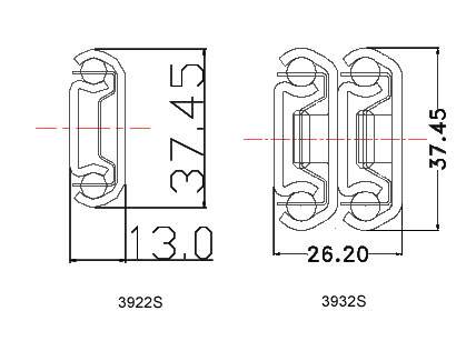 Stainless-steel Ball Bearing Slide