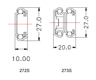 Stainless-steel Ball Bearing Slide