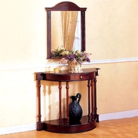 Console Table W/Mirror