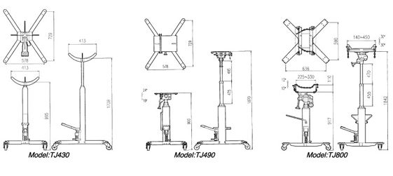 Telescopic Transmission Jacks