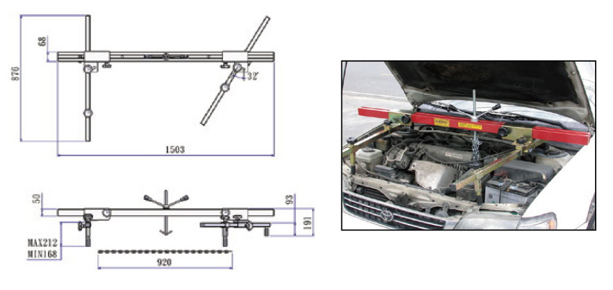 Universal Transverse Engine Supports/ Jacks