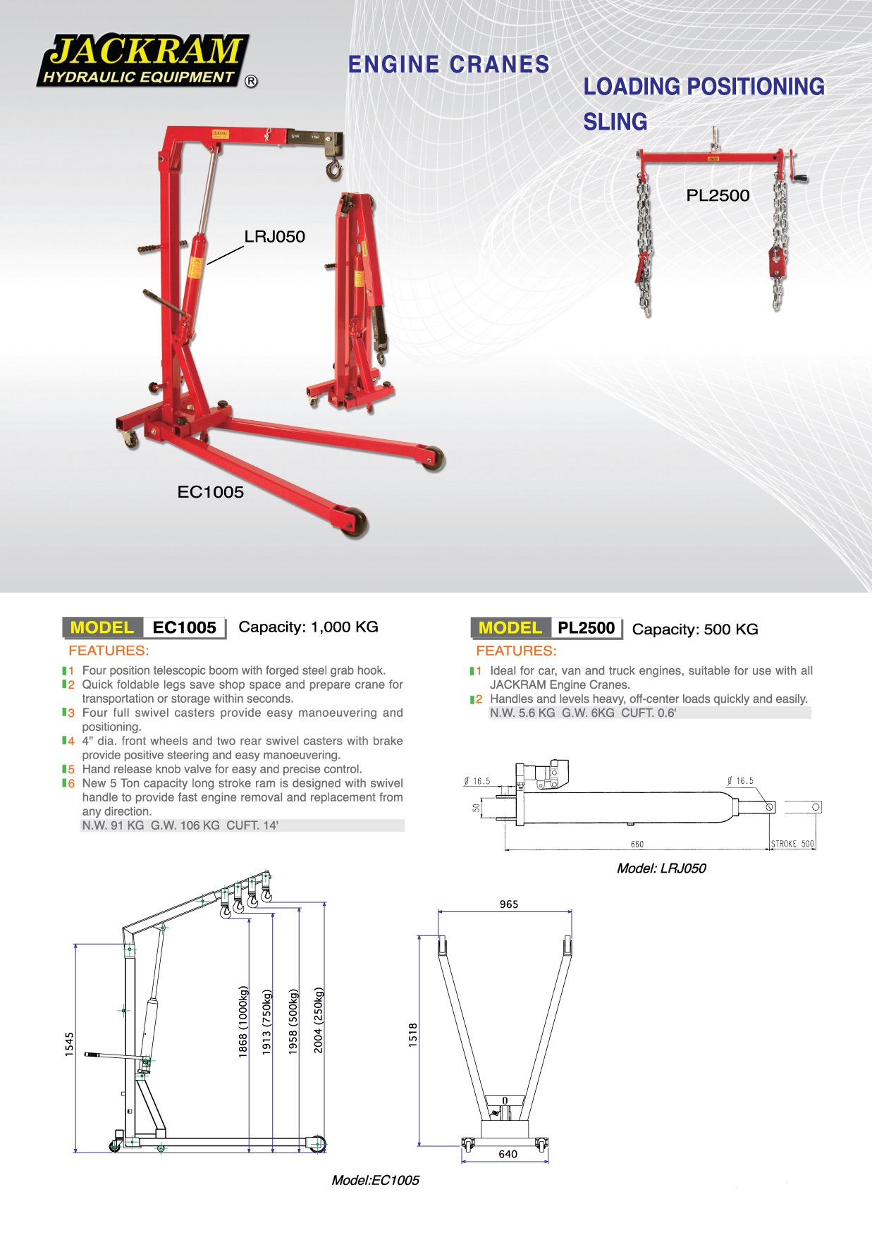 Engine Cranes