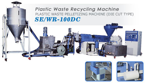 Plastic Waste Pelletizing Machine