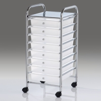8-layer storage cart with PP drawers