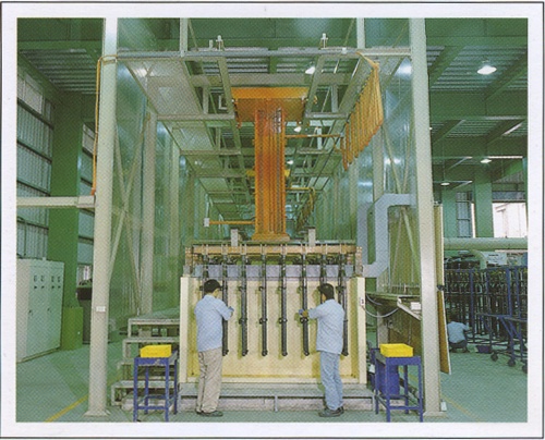 Equipment of chrome plating process Equipment of chrome plating process