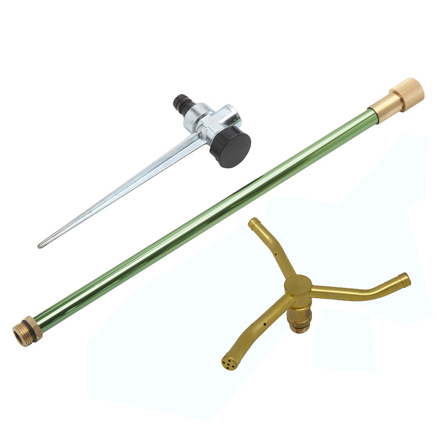 POP UP HIGH RISE BRASS 3-ARM BRASS SPRINKLER POP UP HIGH RISE BRASS 3-ARM BRASS SPRINKLER