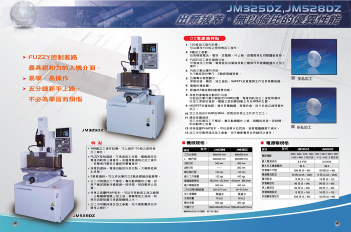 細孔放電加工機