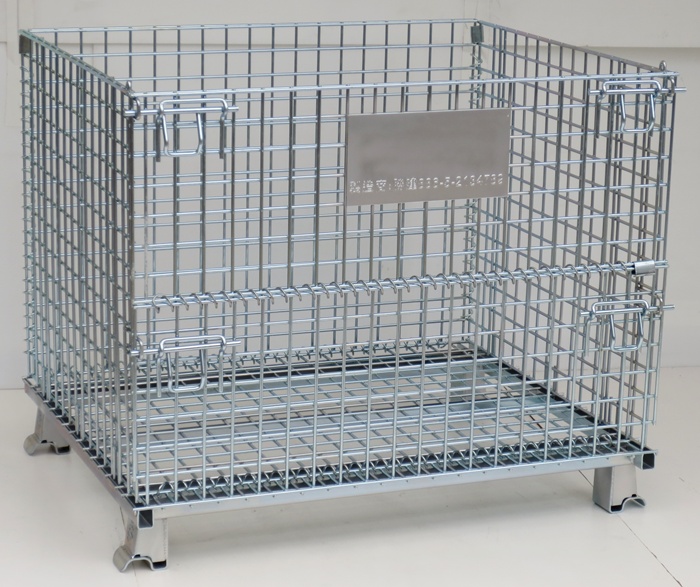 B-5 Foldable Wire Mesh Container