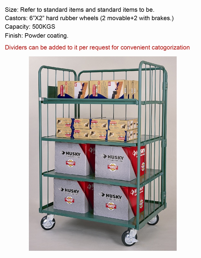 Logistics Trolley+Extra Shelf