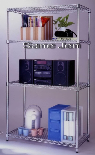 Sample of wire shelf / wire storage shelves usage Sample of wire shelf / wire storage shelves usage