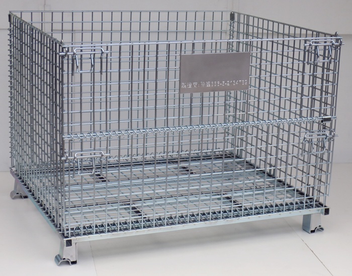 A-7 Foldable Wire Mesh Container