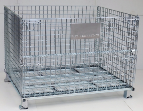 A-7 Foldable Wire Mesh Container