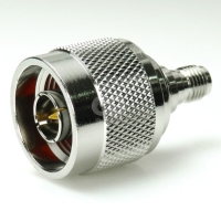 RF Coaxial Connector, Adapter: SMA Jack to N Plug (up to 12GHz)