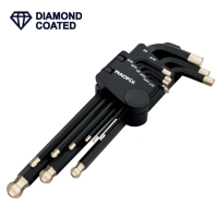 Diamond Coated Series Hex Keys with Ball Ends