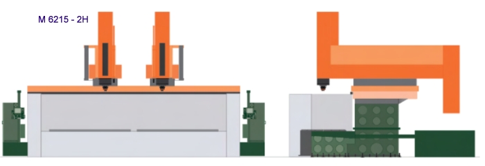 Sliding Double-column EDM (Ram type)