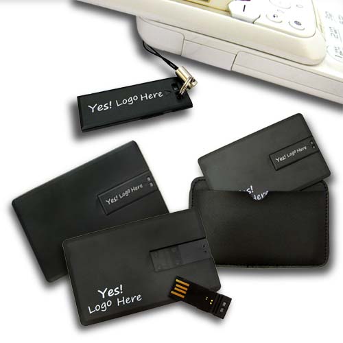 Ultra Thin Credit Card Shaped USB Flash Drive