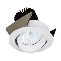 WHITE BLACK RECESSED CRI80 EPISTAR 7W COB LED DOWNLIGHTS