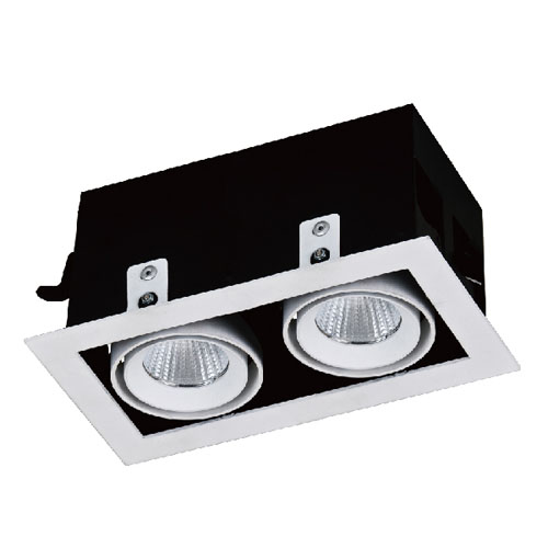 DOUBLE SPOT GIMBAL CRI80 14W COB LED DOWNLIGHT DOUBLE SPOT GIMBAL CRI80 14W COB LED DOWNLIGHT