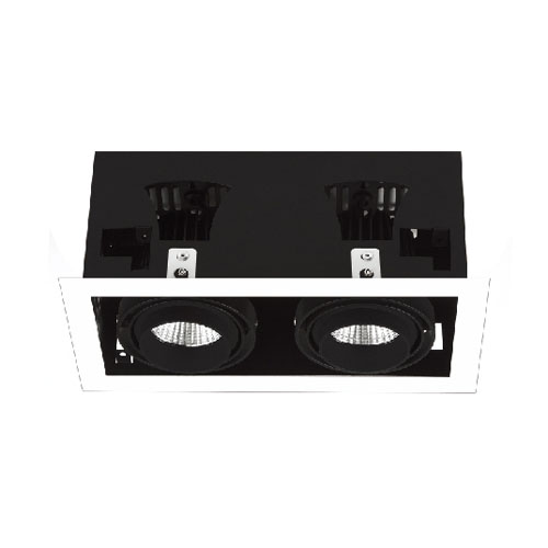 2 SPOT GIMBAL CREE OR EPISTAR 50W COB LED DOWNLIGHT