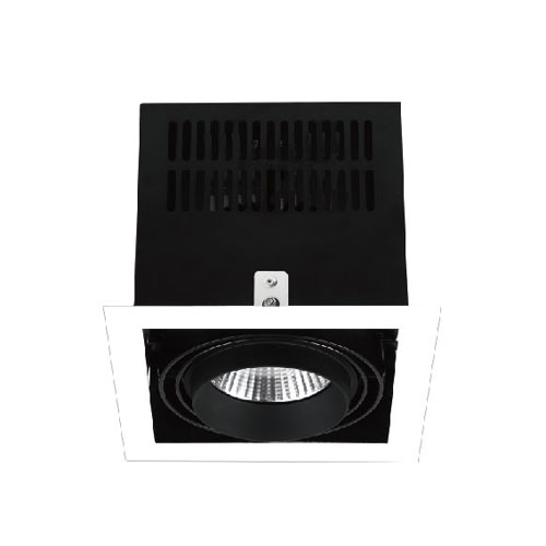 SQUARE GIMBAL CRI80 38W COB LED DOWNLIGHT CREE OR EPISTAR