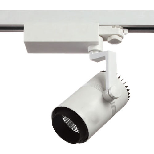 WHITE BLACK 0.9 PF CRI80 38W COB LED TRACK LIGHT CREE OR EPISTAR