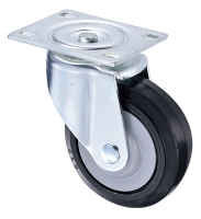 6 inch Cast Iron Core Rubber Heavy Industrial Trolley Wheels 6 inch Cast Iron Core Rubber Heavy Industrial Trolley Wheels