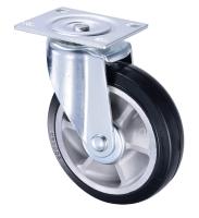 8 inch Aluminum Rim Rubber Heavy Duty Swivel Caster Wheels 8 inch Aluminum Rim Rubber Heavy Duty Swivel Caster Wheels