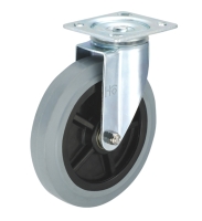 8寸镀铬橡胶活动轮(8x1.5 8寸镀铬橡胶活动轮(8x1.5