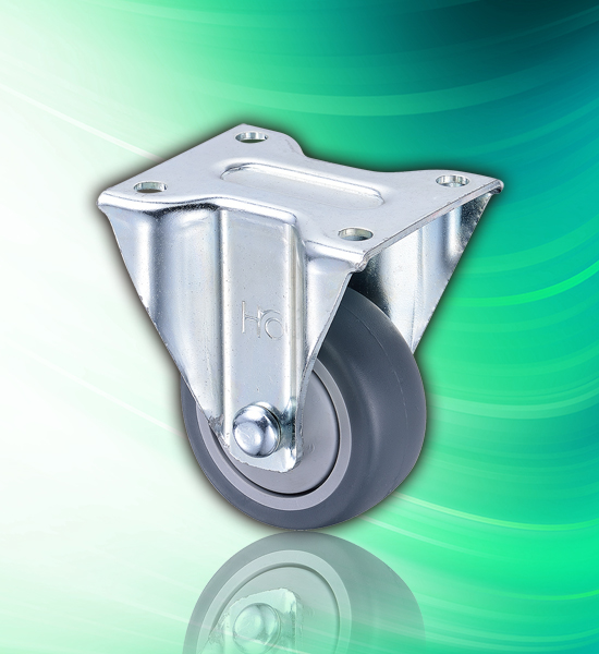 3 inch TPR Rigid Dolly Small Industrial Wheels and Casters 3 inch TPR Rigid Dolly Small Industrial Wheels and Casters