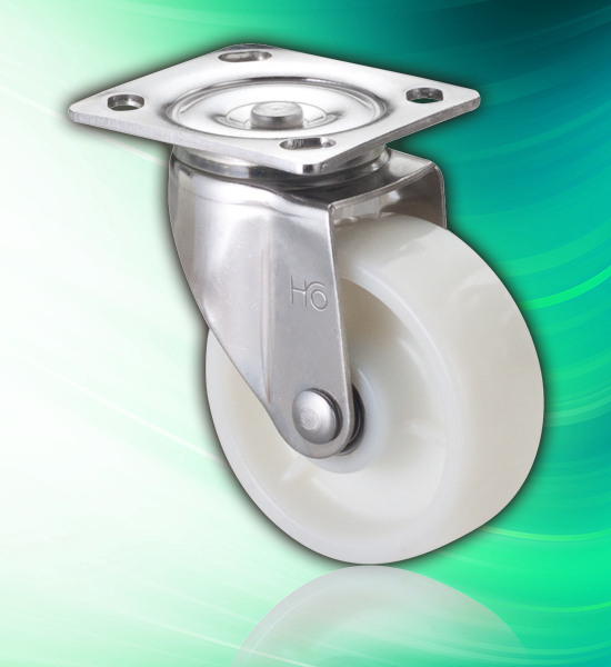5 inch Nylon Stainless Steel Heavy Duty Trolley Castors 5 inch Nylon Stainless Steel Heavy Duty Trolley Castors