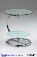Glass Coffee Table，Teapoy
