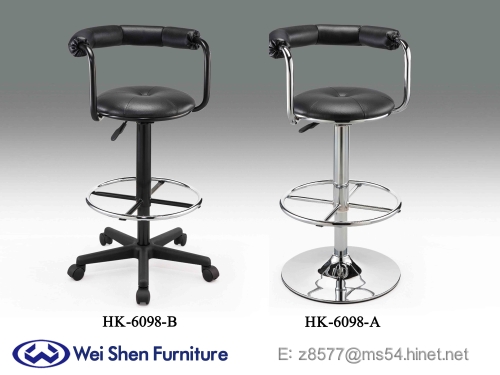 Swivel Bar stool,PVC Barstools, Gas Lift bar stool