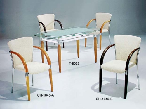 Dining table, Dining chair, Glass table, Tube furniture, Dining furniture