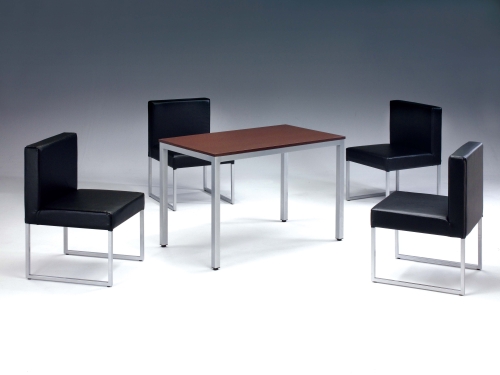 Dining table, Dining chair, Table, Tube furniture, Dining furniture