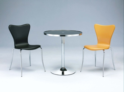 Dining table, Dining chair, Glass table, Tube furniture, Dining furniture