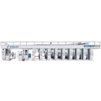High Productivity Rotogravure Printing Machine High Productivity Rotogravure Printing Machine