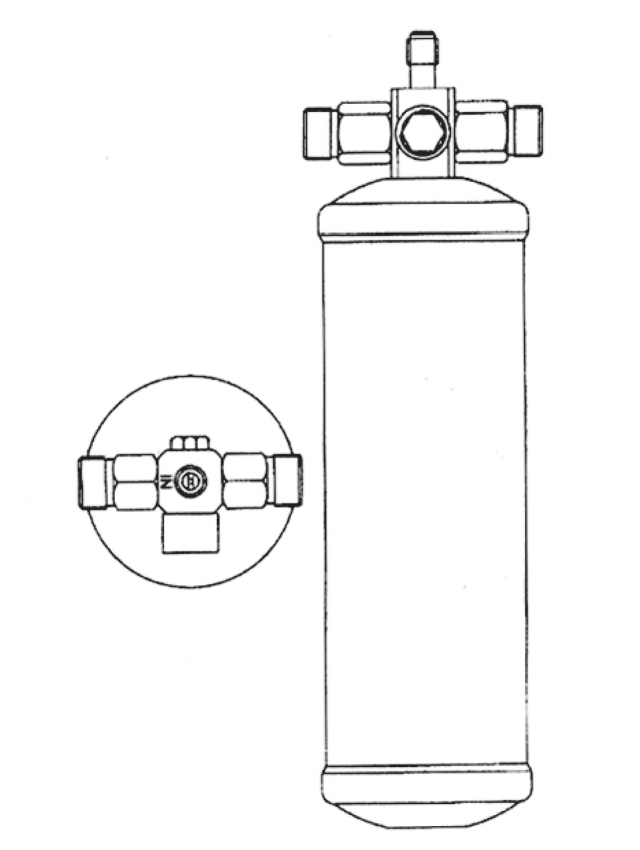 Receiver Driers Iron Receiver Driers Iron