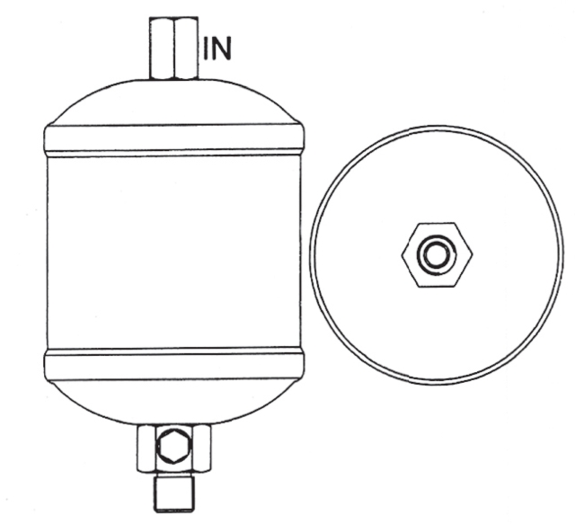 Receiver Driers Iron Receiver Driers Iron